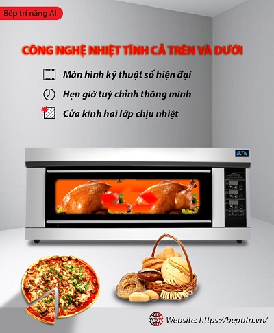 đặc điểm của lò nướng công nghiệp giá rẻ
