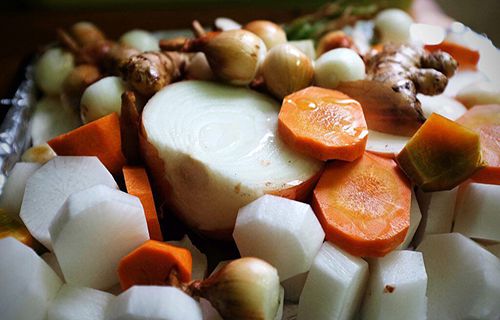 Chuẩn bị nguyên liệu cho cách nấu phở chay ngon