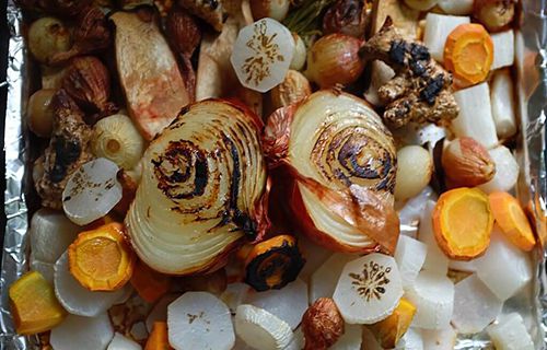 Sơ chế nguyên liệu cho cách nấu phở chay